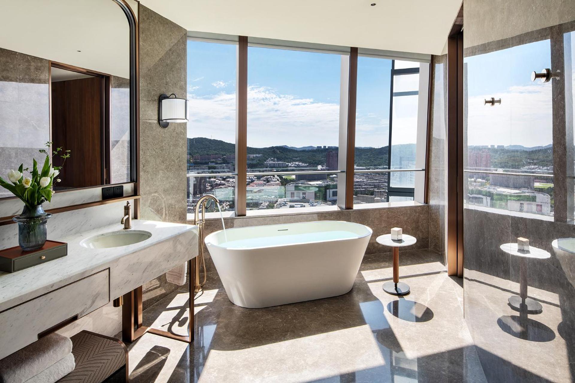 Four Seasons Hotel Dalian Exterior foto